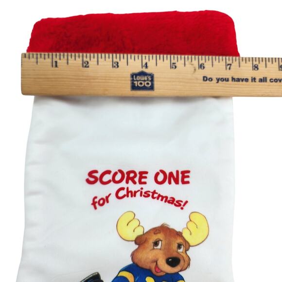 Vtg 1983 American Greetings Get Along Gang Stocking “Score One for Christmas" - Picture 10 of 10